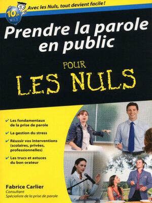 cover image of Prendre la parole en public Pour les Nuls